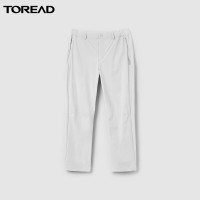 探路者速干裤 女22春夏季新款户外舒适徒步长裤透气越野九分裤TAMK82134