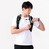 探路者户外骑行运动跑步背包多功能收纳超轻小型水袋包超薄贴身户外越野跑背包耐撕耐磨补水仓设计有反光条