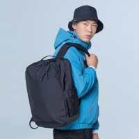 探路者背包商务旅行双肩包男女款20L升户外耐磨徒步背包休闲运动包轻便多口袋通勤背包