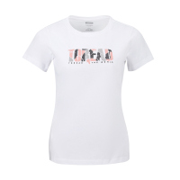 探路者速干T恤女春夏户外休闲柔软舒适除异味棉感TAJI82982 TAJI82982-白色-女 XL