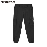 探路者徒步裤男21秋冬户外休闲运动防风亲肤舒适弹力耐磨时尚收脚旅行裤TAMJ91788