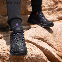 探路者徒步女鞋 2021秋冬新款户外防滑耐磨户外鞋女式防撞鞋头保暖登山鞋户外徒步鞋女