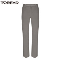 探路者软壳裤女式秋冬季摇粒绒旅行长裤防泼水防风裤加绒保暖裤子高弹透气保暖休闲户外裤子女