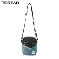 探路者挎包 小肩带户外休闲运动单肩包户外男女通款尼龙印花面料挎包TEBI90757