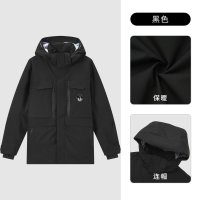 探路者滑雪服男 秋冬新款户外多口袋单板滑雪外套TAHJ91203