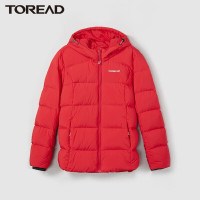 探路者羽绒服女面料柔软防风户外羽绒服2021秋冬季新款户外保暖舒适女式羽绒衣外套