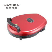 松桥(MAZUBA)煎烤家用电饼铛上下盘单独加热加深加大悬浮烙饼机不粘涂层煎烤机煎饼烙饼机薄饼机机MW-MP2606A