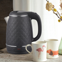 松桥(MAZUBA)电水壶MK-MS183L 双层防烫食品级不锈钢 1.8L大容量 快速煮水 隔音壶壁 微声煮水