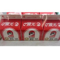 晨光屋型纯鲜牛奶236ml*3