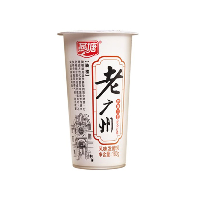 燕塘杯装老广州风味发酵乳180g