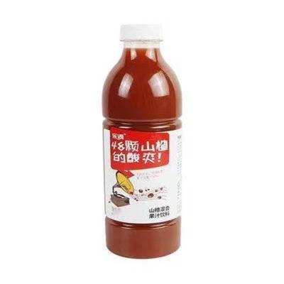 乐源山楂混合果汁饮料山楂味单瓶420ml