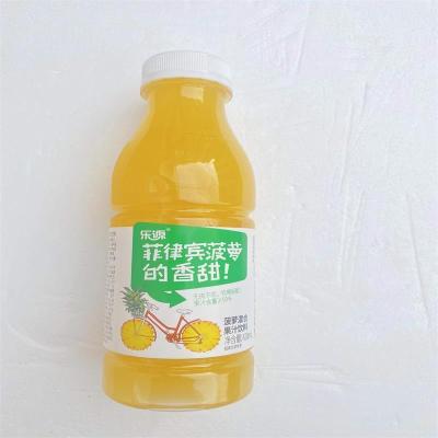 乐源菠萝混合果汁饮料菠萝味单瓶420ml