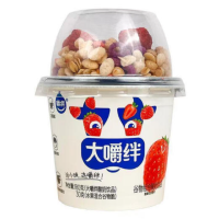大嚼绊酸奶+水果混合谷物脆草莓味210g