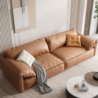 卡帝盟 意式极简现代简约轻奢沙发客厅豆腐块设计师科技布方块沙发组合