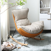 卡帝盟 意式单人摇椅夏季阳台逍遥椅客厅卧室家用小户型懒人秋千沙发躺椅