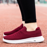 TWEAK老北京布鞋一脚蹬男女中老年爸妈鞋舒适健步鞋老人奶奶鞋谢