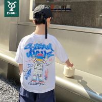 迪斯兔夏季男童短袖t恤童装大童体恤上衣 2022年新款夏装儿童半袖