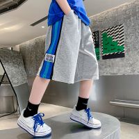 迪斯兔男童夏装短裤五分裤中大童薄款纯棉裤子男孩夏潮灰色运动裤