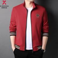 男装夹克男立领韩版潮男士2022新款春季薄款百搭休闲外套上衣