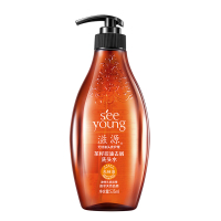 滋源(seeyoung) 茶籽控油去屑洗头水无硅油洗发水 535mL(油性头皮)