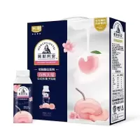 光明莫斯利安巴氏杀菌热处理果粒风味酸牛奶(白桃大福风味)200g*10