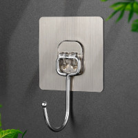 欣贵坊妙宁强力称重魔力纳米粘胶门后粘钩吸卡包装无痕强力亚克力胶透明挂钩单个吸卡装