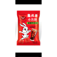 果然多小方块可乐味糖20g