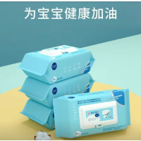 多吉美绵柔系列医护级婴儿手口湿巾80P