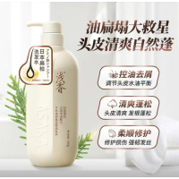 浅香扁柏氨基酸控油蓬松祛屑洗发水500g