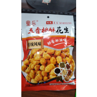 童乐五香桃酥花生100g