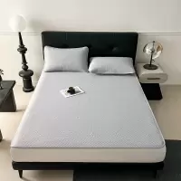 3D凉豆豆凉席三件套