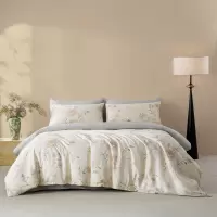 莱赛尔印花天丝四件套