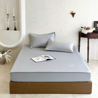 肌理纹冰丝抗菌席(床笠款)