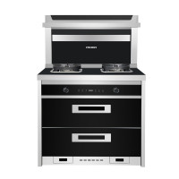 美大(MEIDA)集成灶K3消毒柜款变频电动止逆阀集成灶置物台保温模块化拆卸结构全进风燃烧器大容量清洁柜一级能效