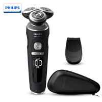 飞利浦PHILIPS剃须刀电动刮胡刀超感舒适圈配鬓角修剪器奢享蜂巢系列SP9810全听