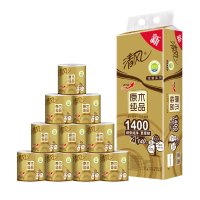 清风金装原木纯品140g*10卷B22AFSC1
