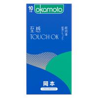 冈本至感TOUCH OK超润滑安全套10只装避孕套