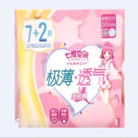 七度空间(QSD9109)少女系列ji薄透气无感亲肤网日用卫生巾(9片)245mm