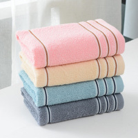 grace/洁丽雅新疆洁素毛巾5条装70*34cm混色单包