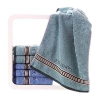 金号提缎绣花面巾78*34cm A060H