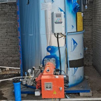 恒达面包木材烘干用1.5吨燃气蒸发器 机械式保护 防干烧蒸汽发生器