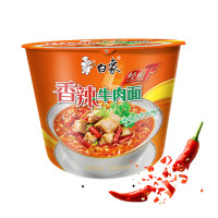 白象香辣牛肉面106g/桶
