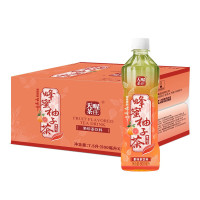 天喔茶庄蜂蜜柚子茶红柚茶饮料500ML*15瓶