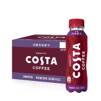 COSTA COFFEE 浓醇风味摩卡浓咖啡饮料300mlx15瓶 整箱装