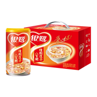 银鹭桂圆莲子八宝粥360g*12罐整箱罐装速食即食