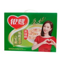 银鹭八宝粥低糖莲子八宝粥360g*12罐 整箱粥礼盒装