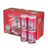 银鹭好粥道 薏仁红豆粥八宝粥 280g*12罐 整箱装速食粥 休闲零食