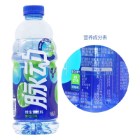 脉动牛饮装青柠味1L*12瓶整箱维生素功能饮料