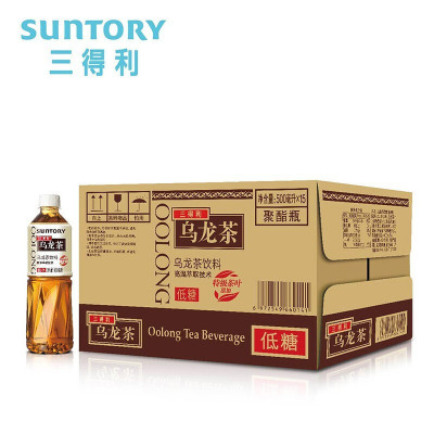 500ml三得利乌龙茶(低糖)