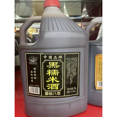 5L九里香国标八年黑糯米酒